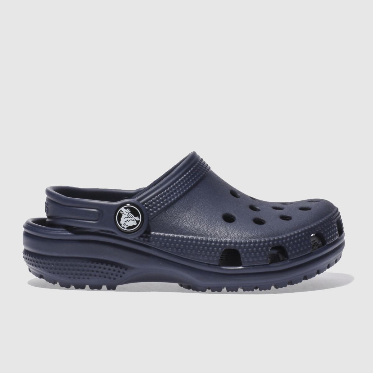 Navy store clog sandals