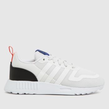 adidas white & black multix trainers junior adidas white & black multix trainers junior