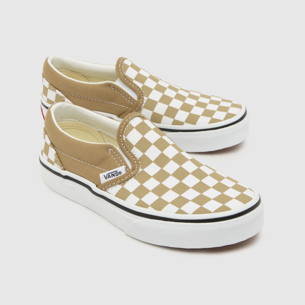 Vans Classic Slip-On Junior in Beige Multi Vans Classic Slip-On 7
