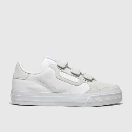 adidas continental 80 infant white