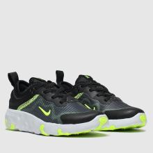 Kids Unisex black & green nike renew lucent trainers | schuh