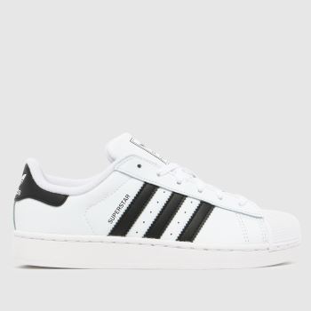 adidas White Superstar II Junior