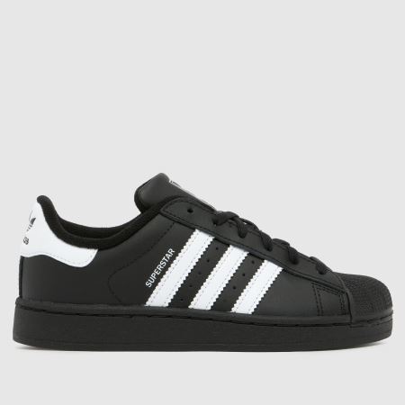 Kids Junior Black & White adidas Campus 00s Trainers | schuh