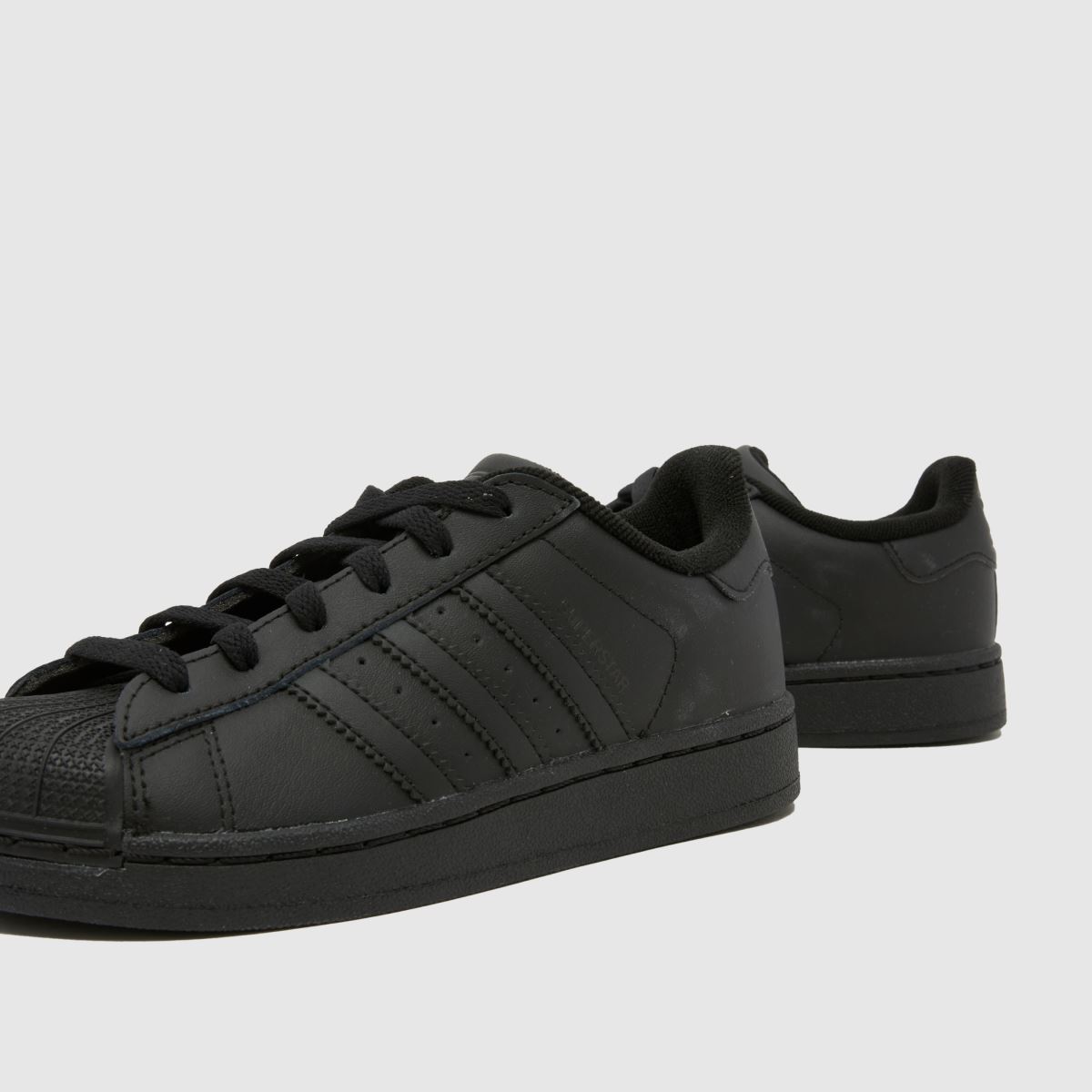 adidas Superstar II Junior in Black adidas Superstar II 7