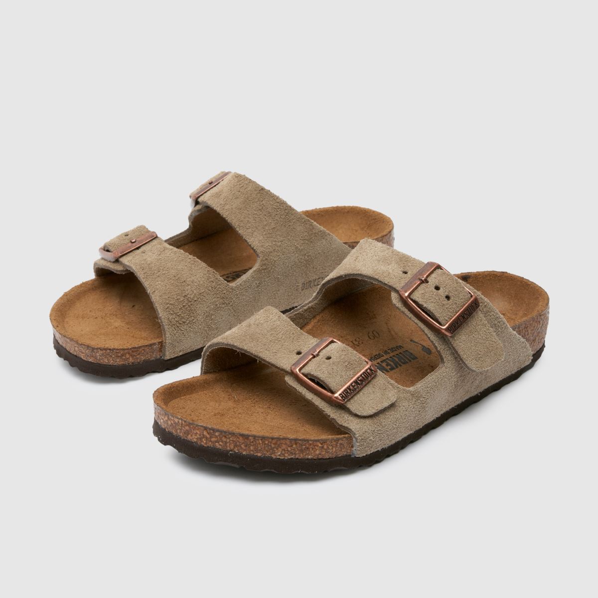 BIRKENSTOCK Taupe Arizona Junior Sandals