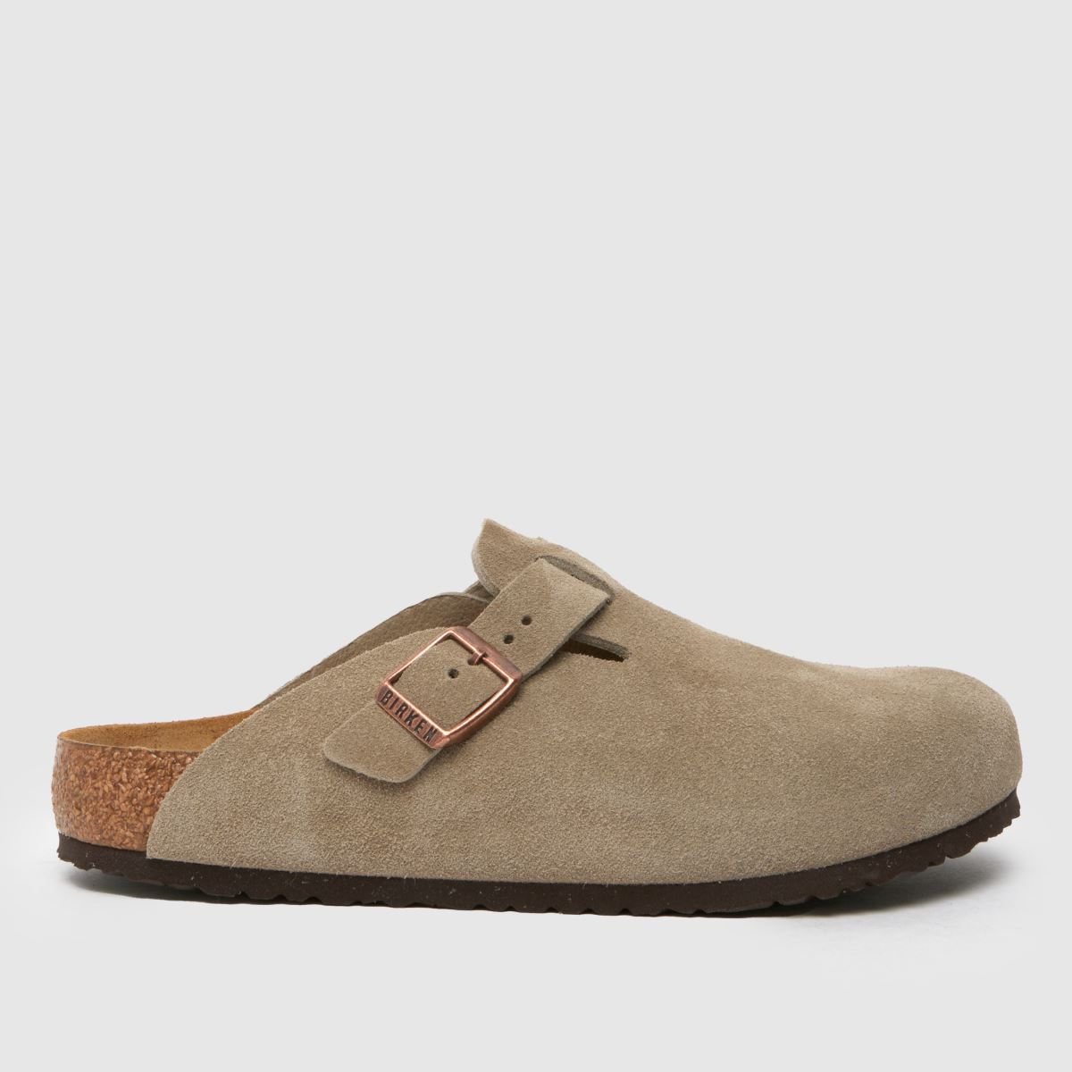 BIRKENSTOCK Taupe Boston Clog Junior Sandals