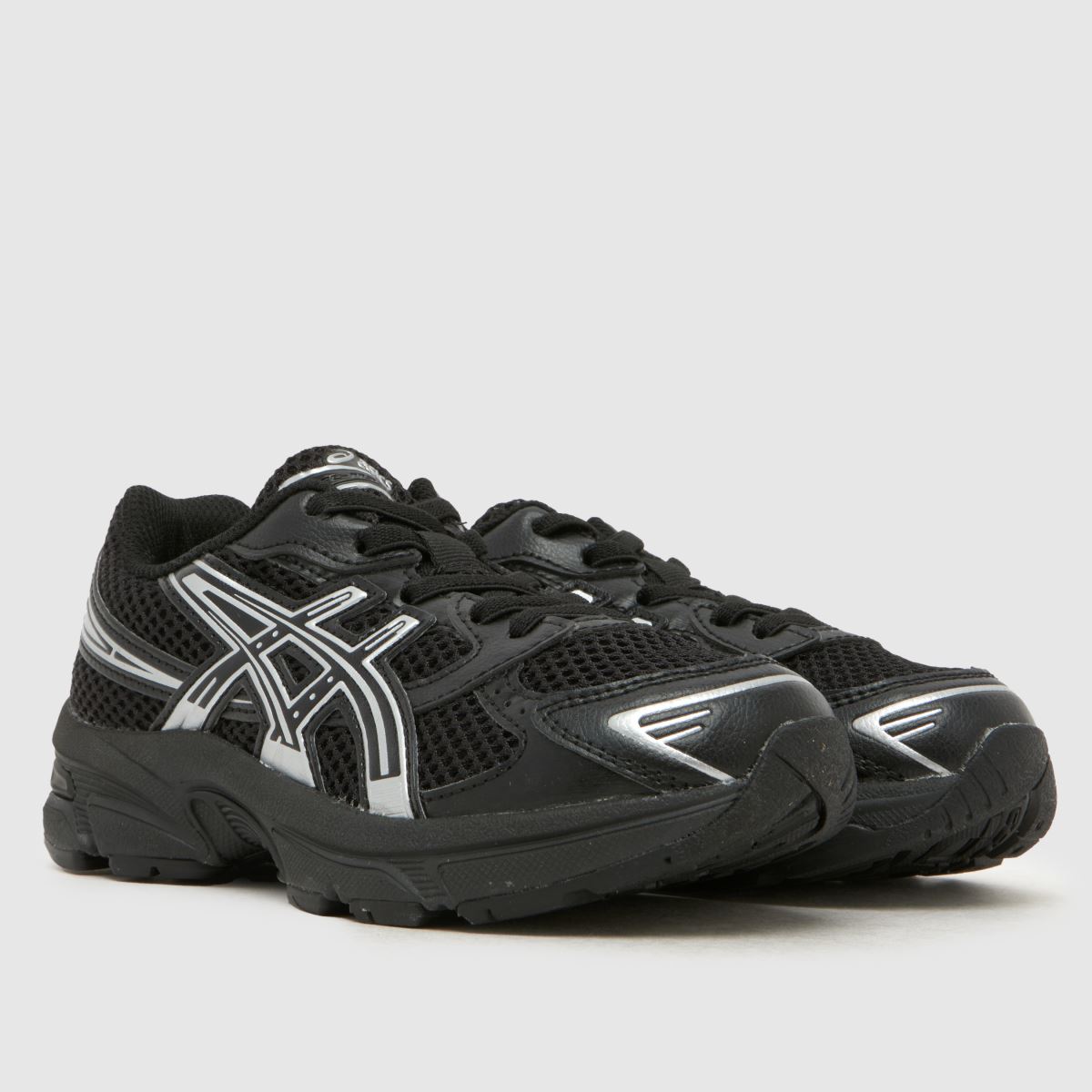 ASICS GEL-1130 Junior in Black & Silver ASICS GEL-1130 1