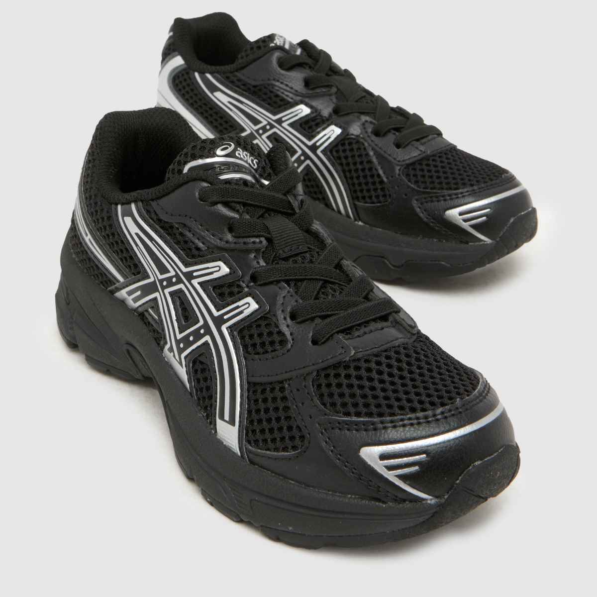 ASICS GEL-1130 Junior in Black & Silver ASICS GEL-1130 4