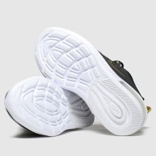 nike black & gold air max axis trainers junior nike black & gold air max axis trainers junior