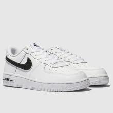 Kinder nike Weiß-schwarz Air Force 1-3 Sneaker Kinder nike Weiß-schwarz Air Force 1-3 Sneaker