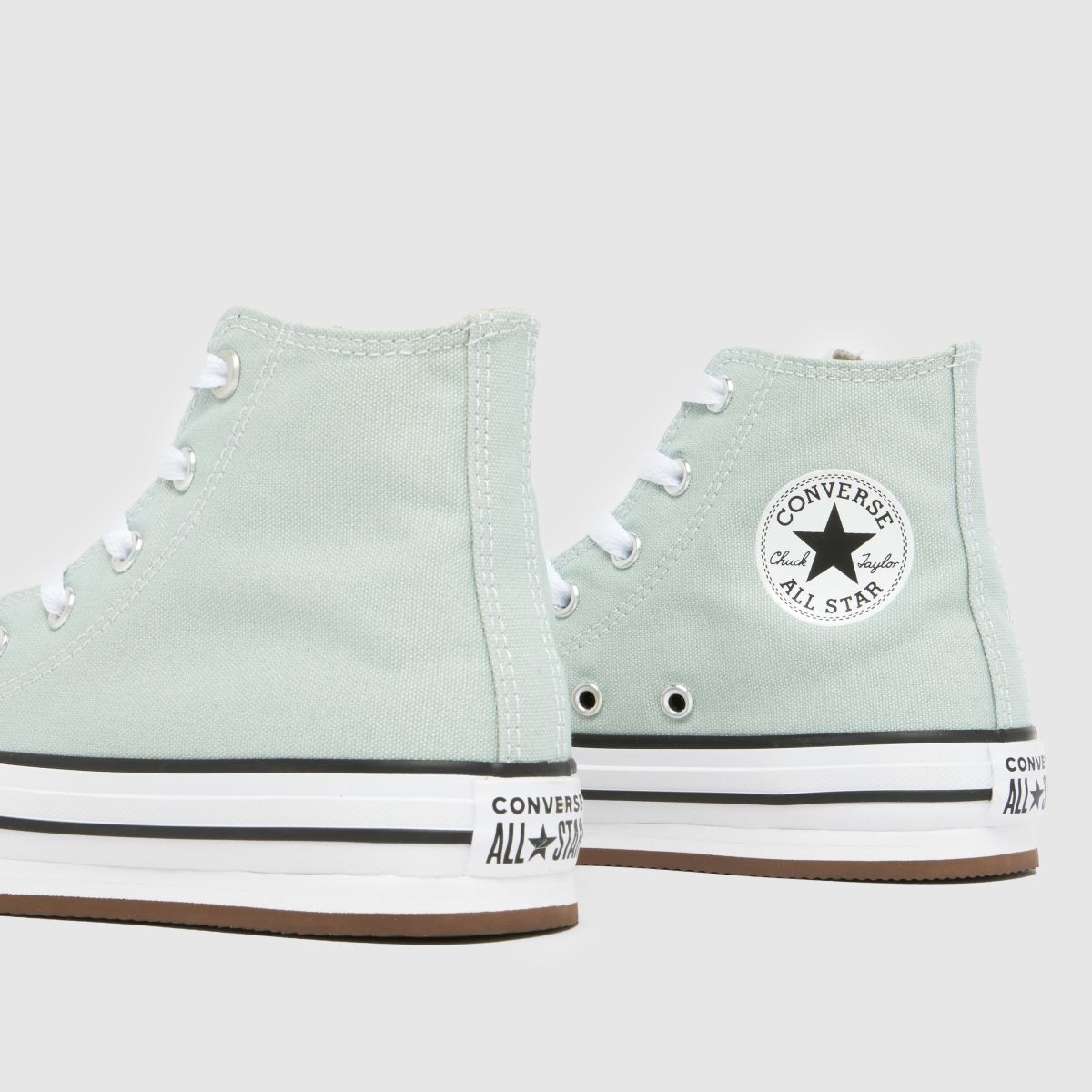 Converse All Star Hi EVA Lift Junior in Grey Converse All Star Hi EVA Lift 7