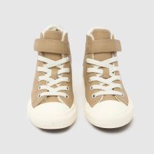 Converse All Star Hi 1V Junior in Beige Converse All Star Hi 1V,4 of 4