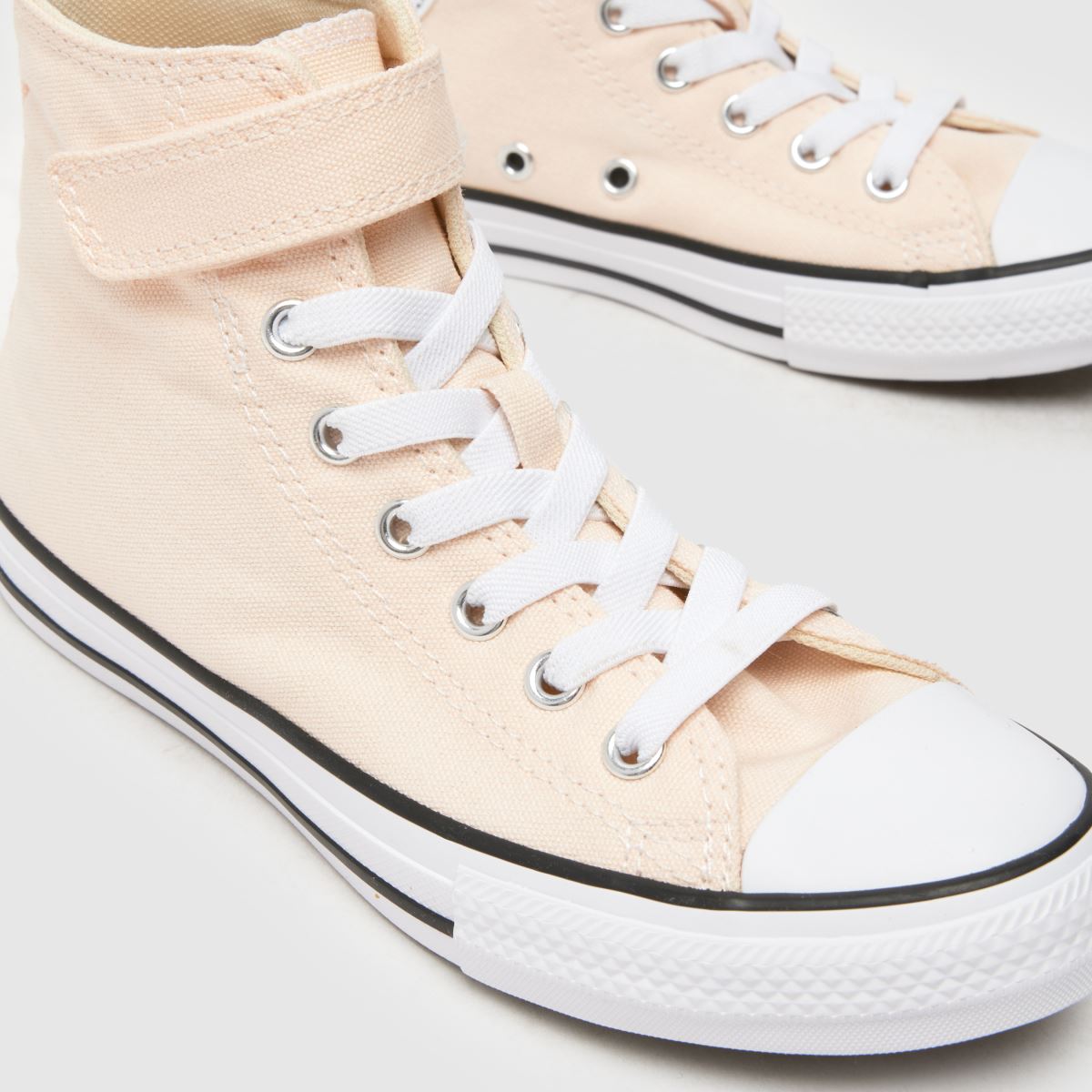 pale yellow high top converse