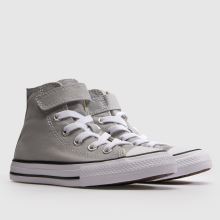 Converse All Star Hi 1V Junior in Grey Converse All Star Hi 1V,2 of 4