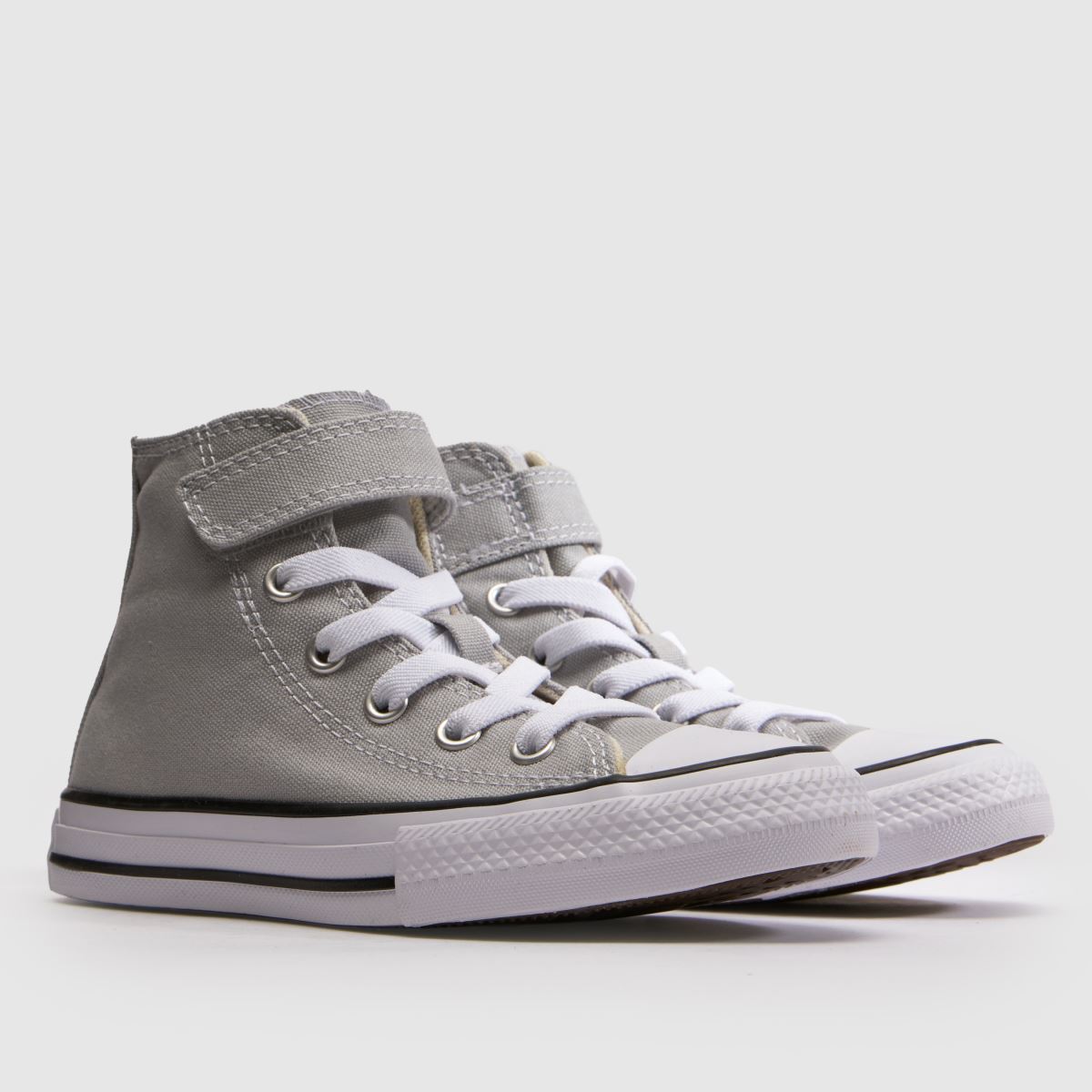 Converse All Star Hi 1V Junior in Grey Converse All Star Hi 1V 1