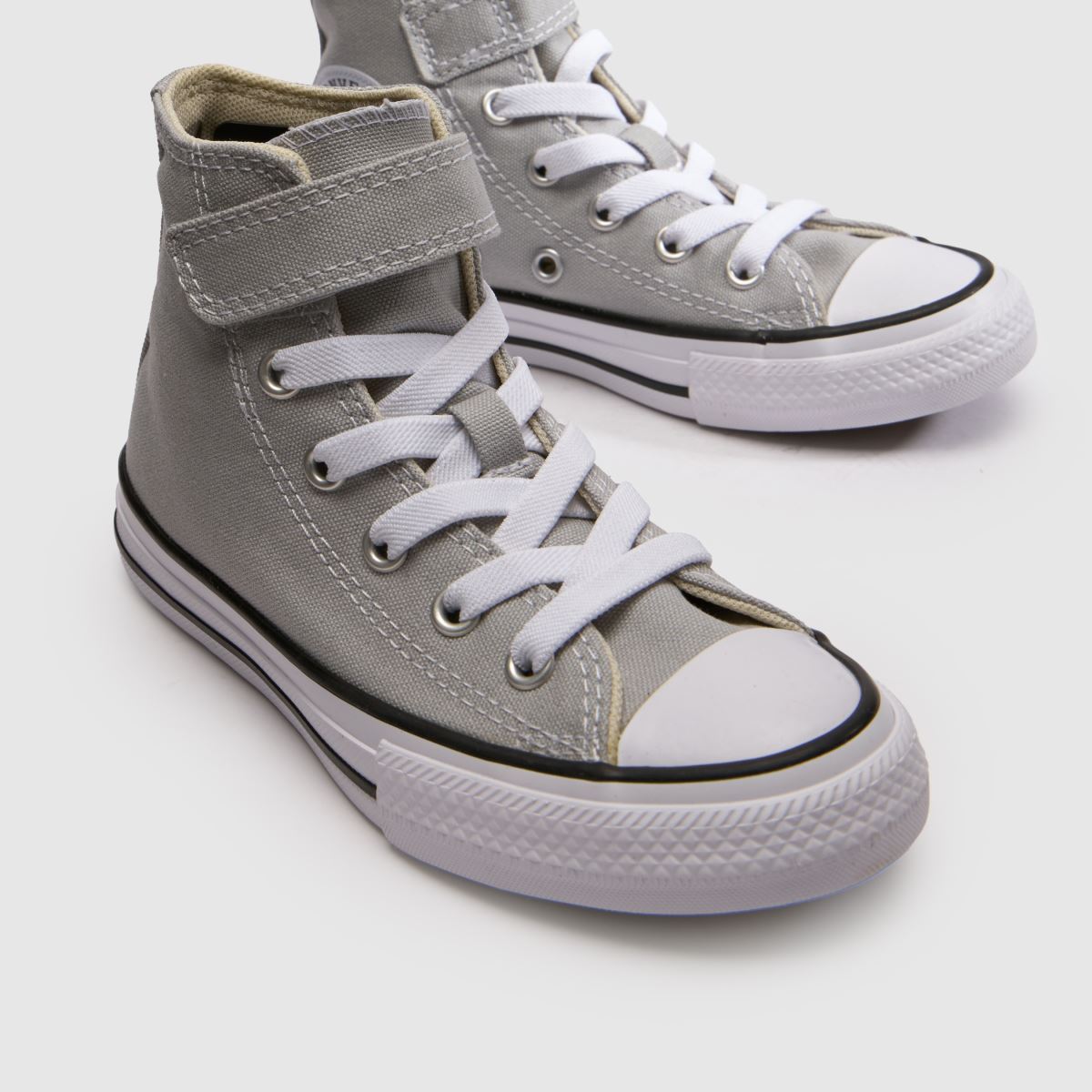 Converse All Star Hi 1V Junior in Grey Converse All Star Hi 1V 4