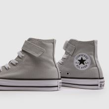 Converse All Star Hi 1V Junior in Grey Converse All Star Hi 1V,4 of 4
