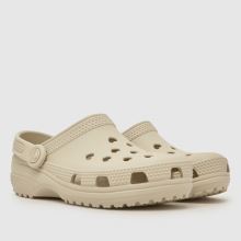 Crocs Classic Hearts Cut Out Clog Junior in Beige Crocs Classic Hearts Cut Out Clog,2 of 4