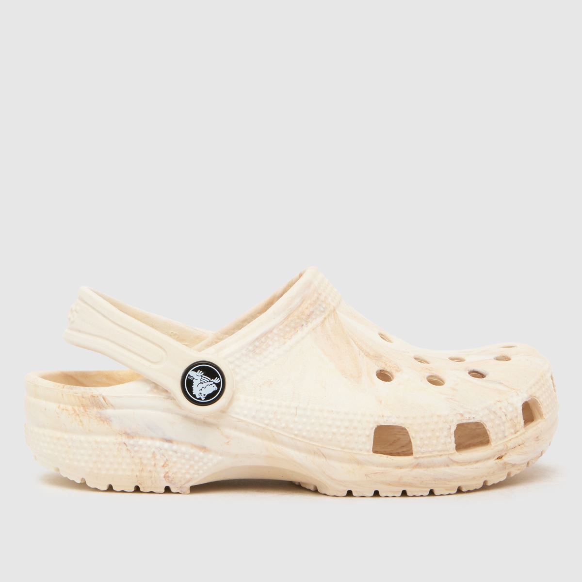 Crocs Beige Classic Clog Junior Sandals