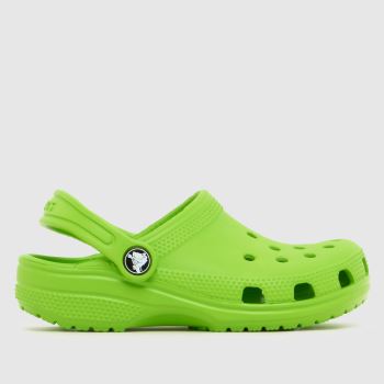 Crocs Green Classic Clog Junior