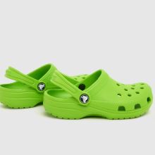 Crocs Classic Clog Junior in Green Crocs Classic Clog,3 of 4