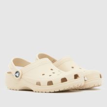 Crocs Classic Clog Junior in Beige Crocs Classic Clog,2 of 4