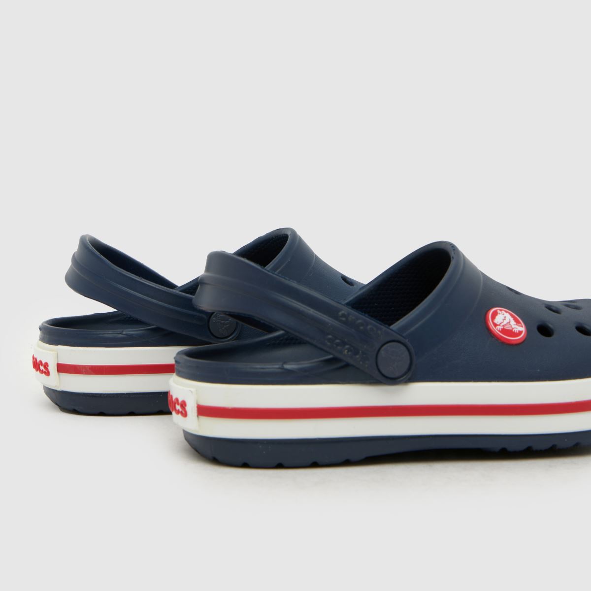 Crocs Crocband Clog Junior in Navy & Red Crocs Crocband Clog 7