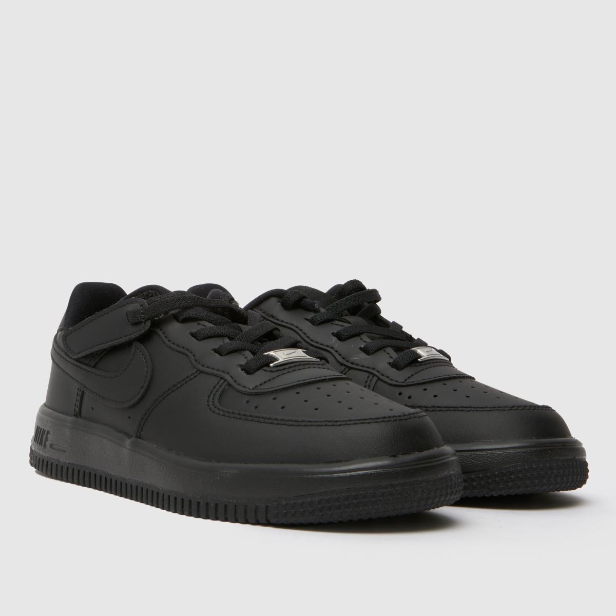 Nike Force 1 Low EasyOn Junior in Black Nike Force 1 Low EasyOn 1