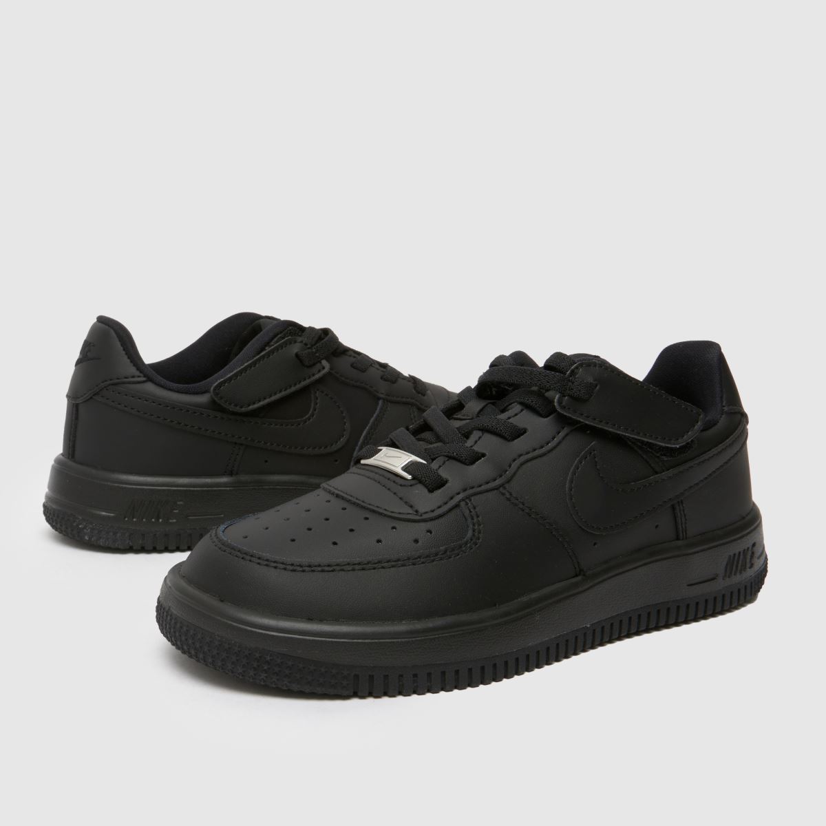 Nike Force 1 Low EasyOn Junior in Black Nike Force 1 Low EasyOn 7