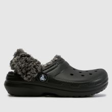 Crocs Classic Lined Clog Junior in Black Crocs Classic Lined Clog,1 of 4