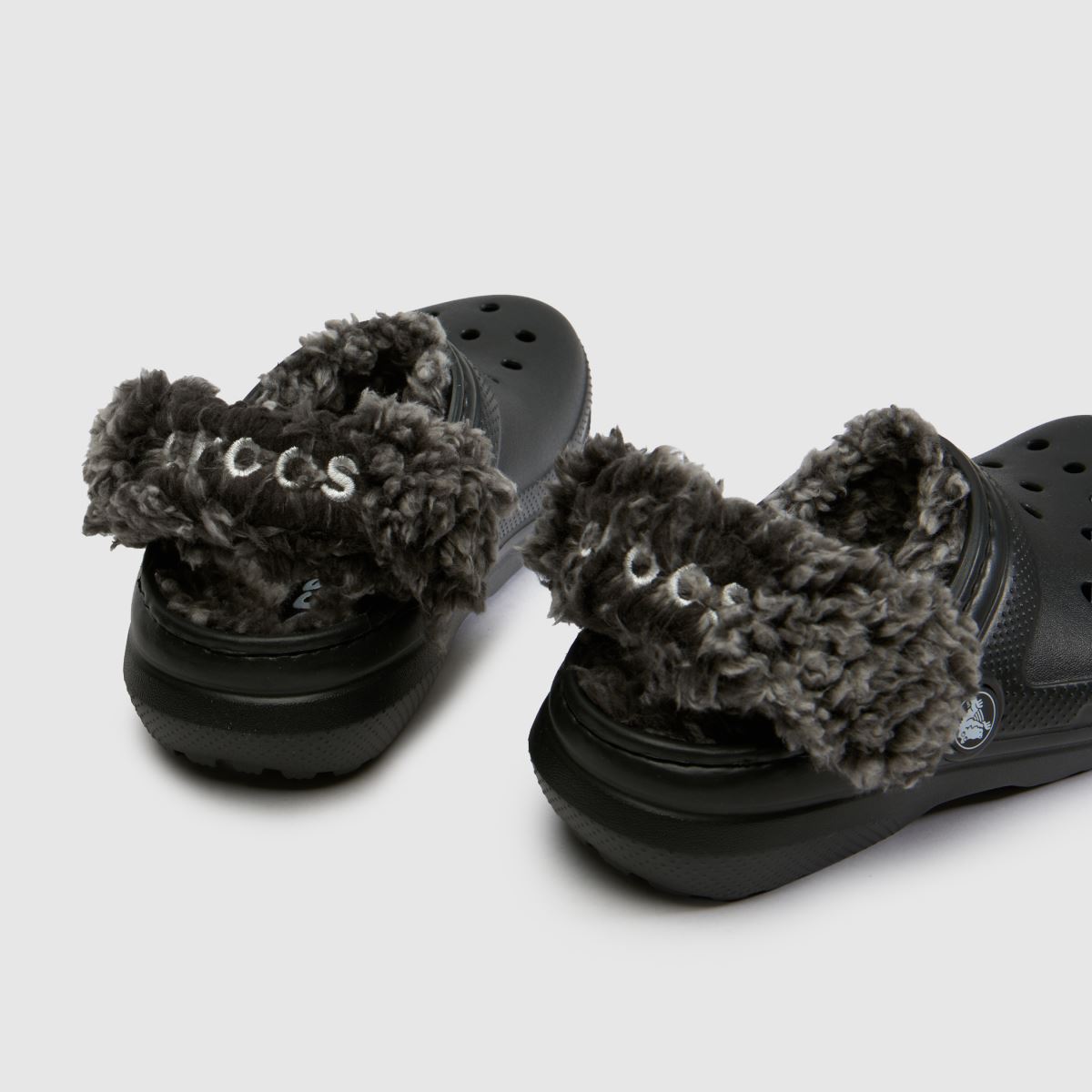 Crocs Classic Lined Clog Junior in Black Crocs Classic Lined Clog 7