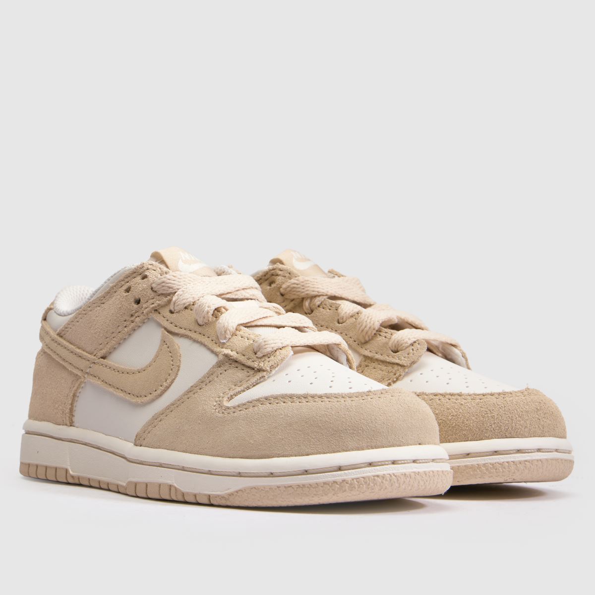 Nike Dunk Low Junior in White & Beige Nike Dunk Low 1