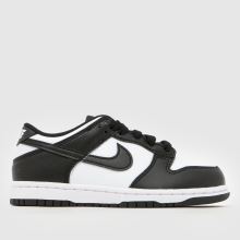 Nike Dunk Low Junior in White & Black Nike Dunk Low,1 of 4