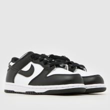 Nike Dunk Low Junior in White & Black Nike Dunk Low,2 of 4