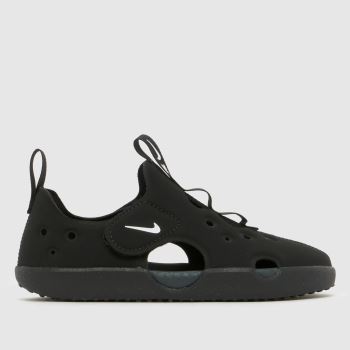 Nike Black & White Sunray Protect 4 Junior