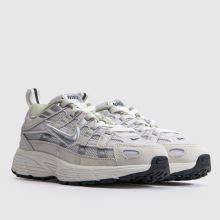 Nike P-6000 Junior in Silver Multi Nike P-6000,2 of 4