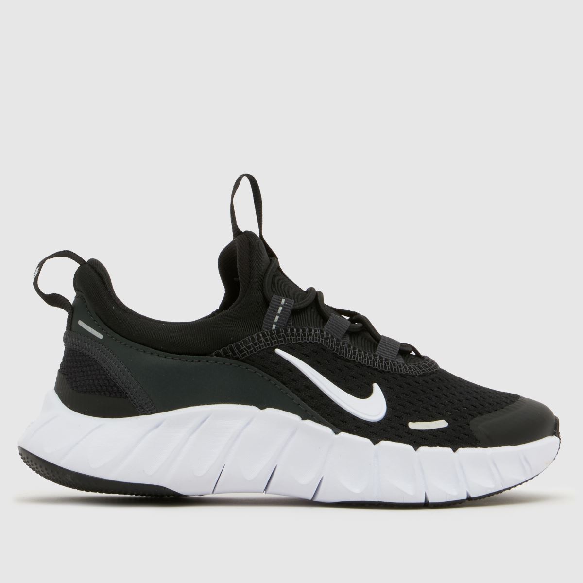 Nike Little Kids Running Free Ride Trainers, Black/White-Anthracite, Size 2 Older