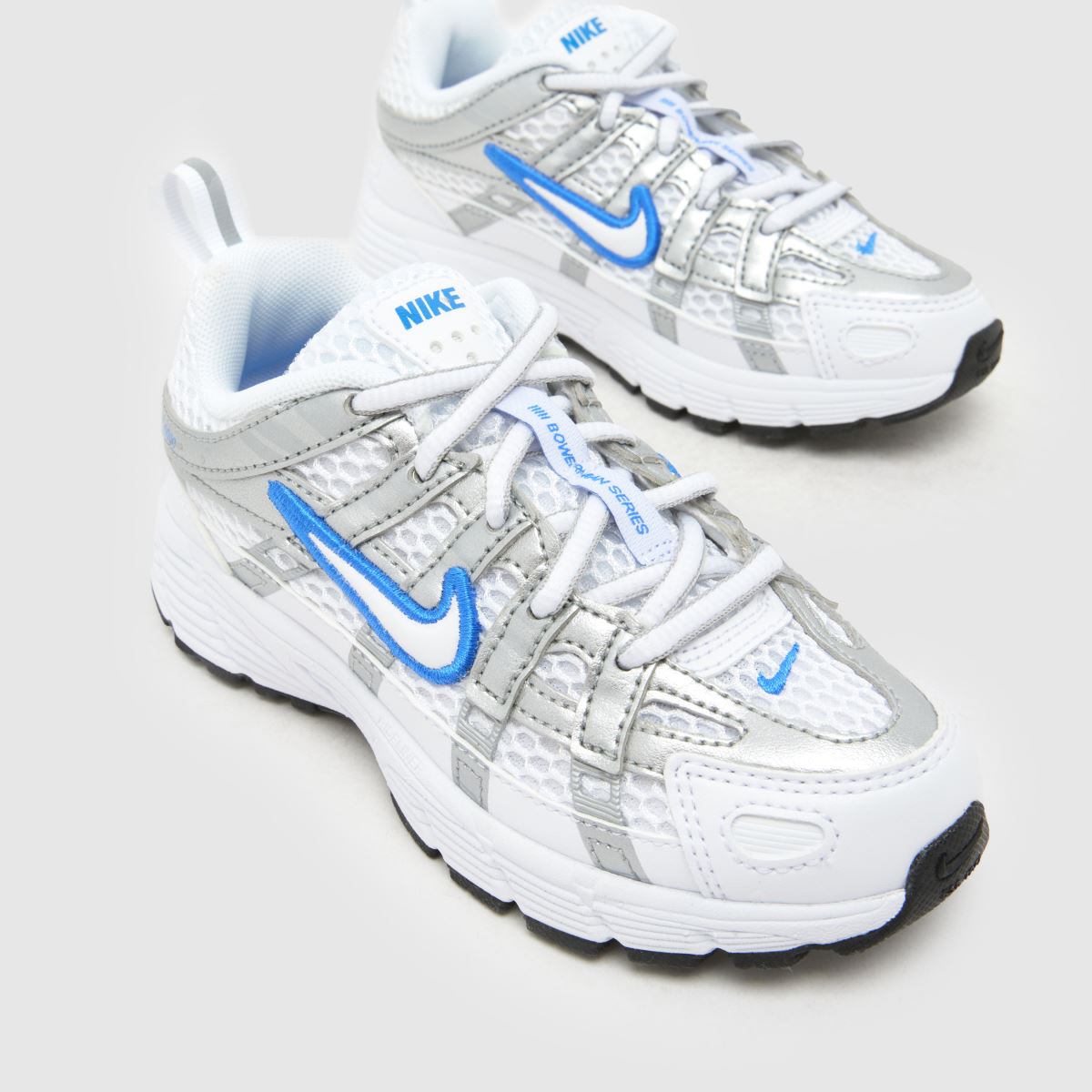 Nike P-6000 Junior in White & Blue Nike P-6000 4