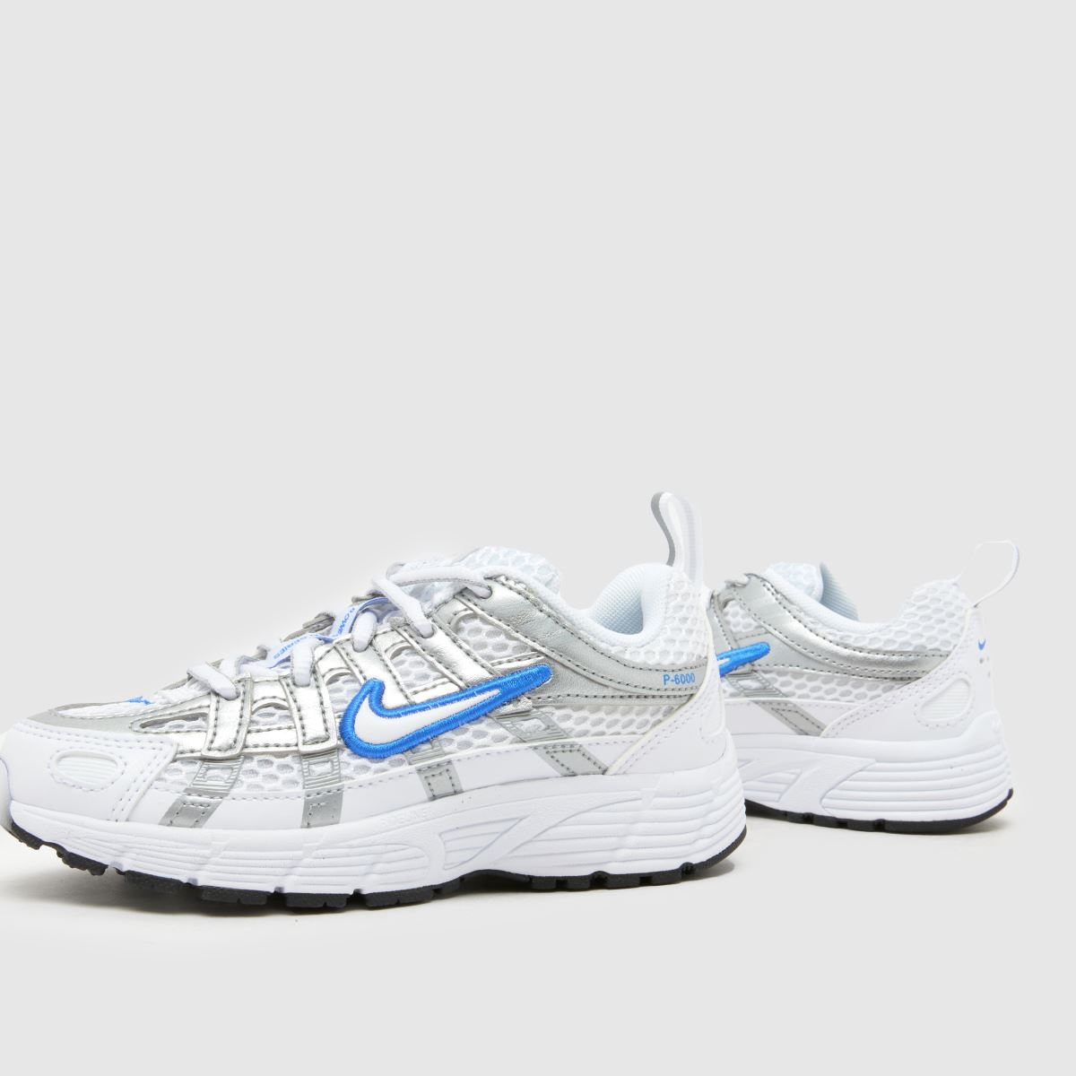 Nike P-6000 Junior in White & Blue Nike P-6000 7