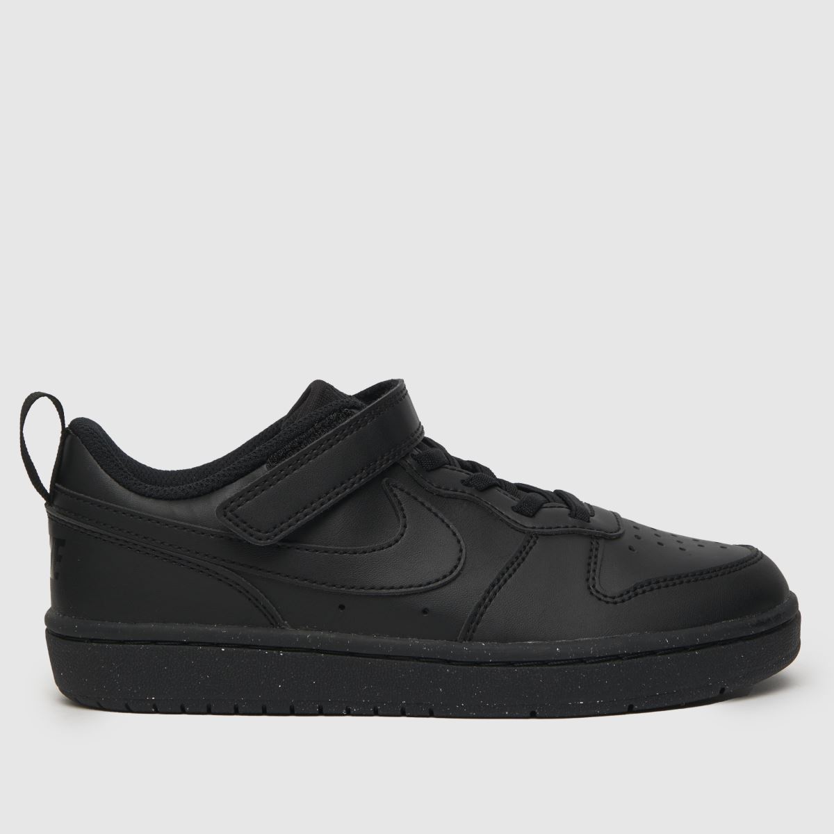 Nike Little Kids' Court Borough Low Recraft Trainers - Black