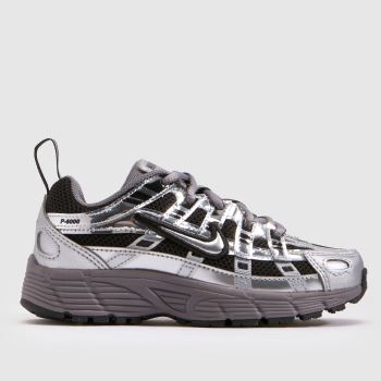 Nike Black & Silver P-6000 Junior