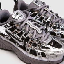 Nike P-6000 Junior in Black & Silver Nike P-6000,3 of 4