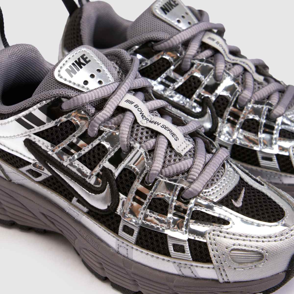 Nike P-6000 Junior in Black & Silver Nike P-6000 4