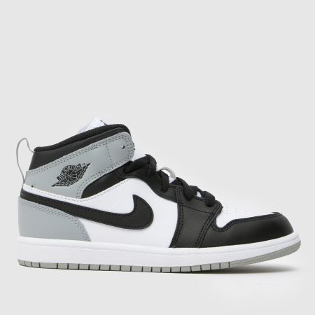 junior black and white dunks