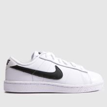 Nike Tennis Classic Junior in White & Black Nike Tennis Classic,1 of 4