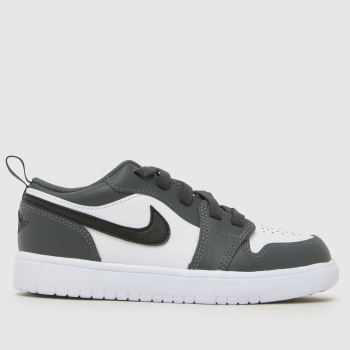 Nike Jordan White Multi Air Jordan 1 Low Junior