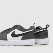 Nike Jordan Air Jordan 1 Low Junior in White Multi Nike Jordan Air Jordan 1 Low,4 of 4