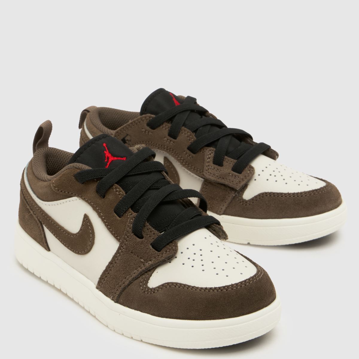 Nike Jordan Air Jordan 1 Low Junior in Beige & Brown Nike Jordan Air Jordan 1 Low 4