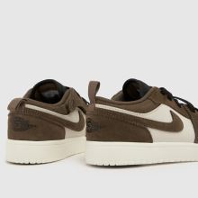 Nike Jordan Air Jordan 1 Low Junior in Beige & Brown Nike Jordan Air Jordan 1 Low,4 of 4