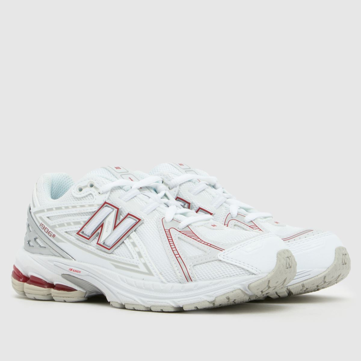 New Balance 1906 Junior in White & Red New Balance 1906 1